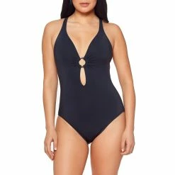 Bleu Rod Beattie Womens Cross Back One Piece Swimsuit