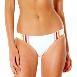 Rip Curl Womens Wave Shapers Stripe Banded Tri Bikini Bottoms