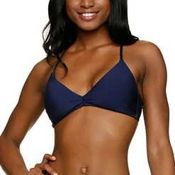 Helen Jon Womens Lace Back Bralette Bikini Top