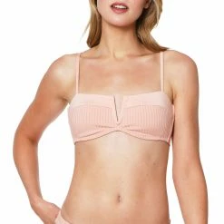 Sanctuary Womens U Wire Bandeau Bikini Top