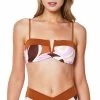 Sanctuary Womens V Wire Bandeau Bikini Top