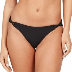 Volcom Womens Simply Seamless Hipster Bikini Bottoms