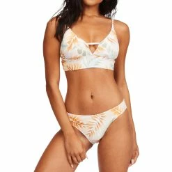 Billabong Womens Island Calling V-Neck Bikini Top