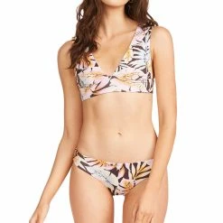 Billabong Womens Postcards From Paradise Lowrider Reversible Bikini Bottoms