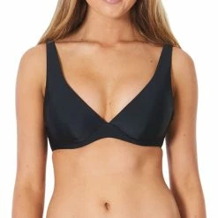 Rip Curl Womens Classic Surf Eco D-DD Plunge Bikini Top