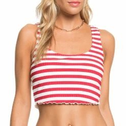 Roxy Womens Hello July Bikini Top