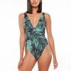 Sanctuary Women's Palmetto Paradise Over The Shoulder Swimsuit