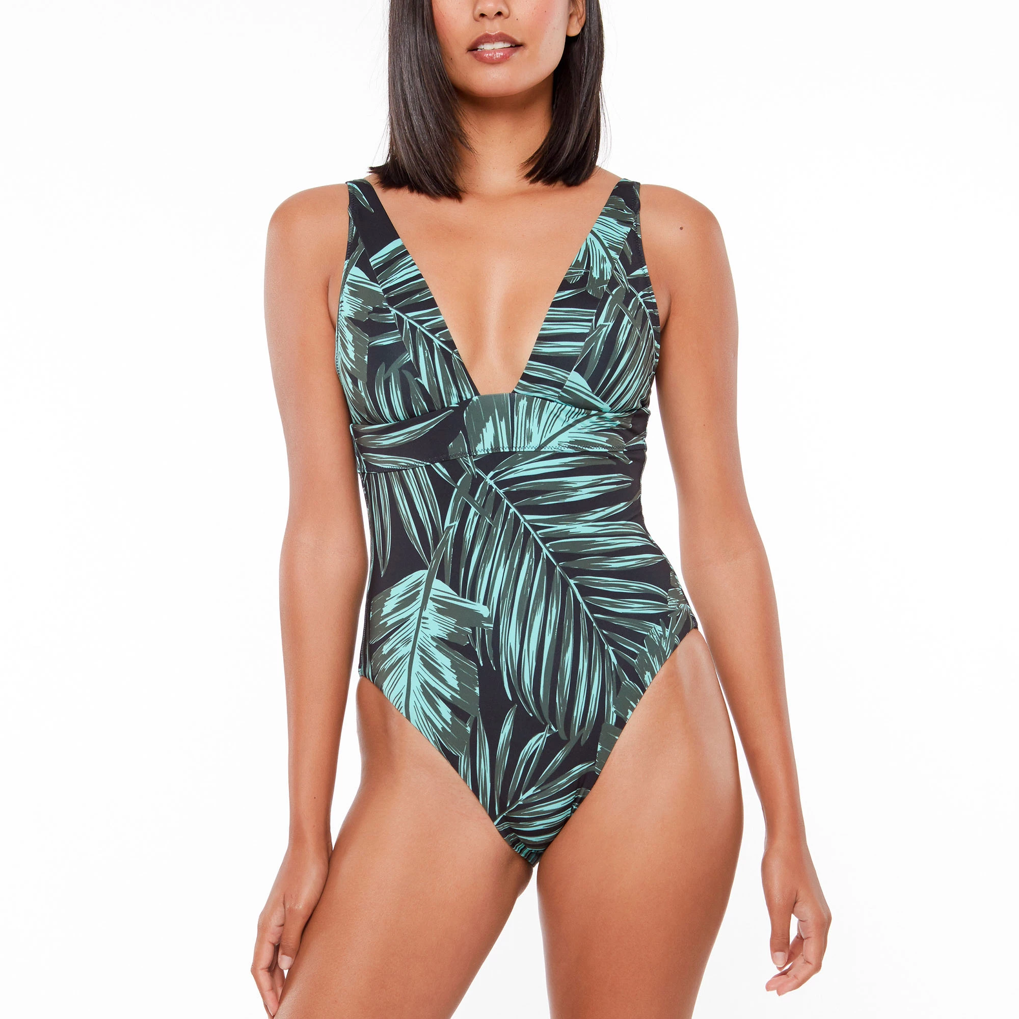 Sanctuary Women's Palmetto Paradise Over The Shoulder Swimsuit