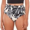 Sanctuary Womens In The Shade High Rise Bikini Bottoms