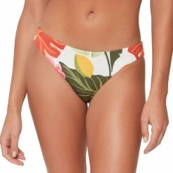 Sanctuary Womens Cinch Back Hipster Bikini Bottoms - Multi