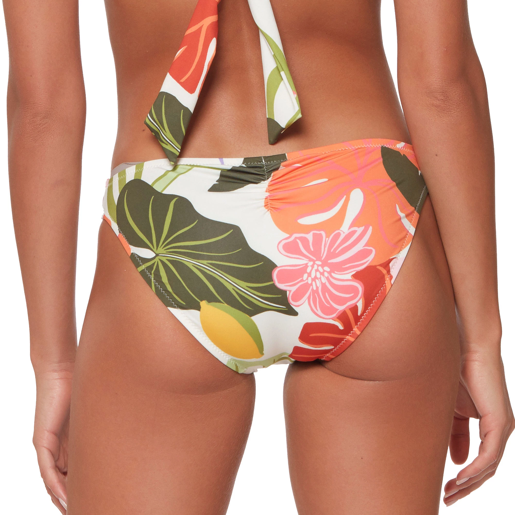 Sanctuary Womens Cinch Back Hipster Bikini Bottoms - Multi - Image 2