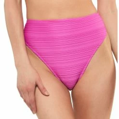 Jessica Simpson Women's Basic Solids High Waisted Swim Bottoms