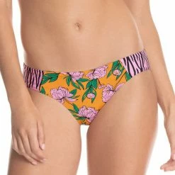 Maaji Women's Savage Roots Docks Tab Side Bikini Bottoms