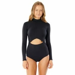 Rip Curl Women's Premium Surf Good Coverage Long Sleeve One-Piece Swimsuit