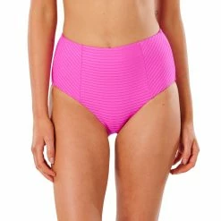 Rip Curl Women's Premium Surf High Waist Cheeky Bikini Swim Bottoms