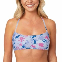 Splendid Women's Floral Flury Reversible Swim Top