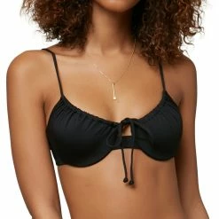 O'Neill Women's Avalon Saltwater Solids Top