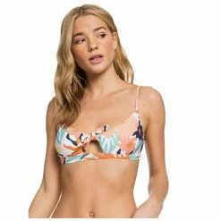 Roxy Women's Swim The Sea Bralette Bikini Top