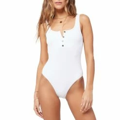L*Space Womens Float On Classic One Piece Swimsuit