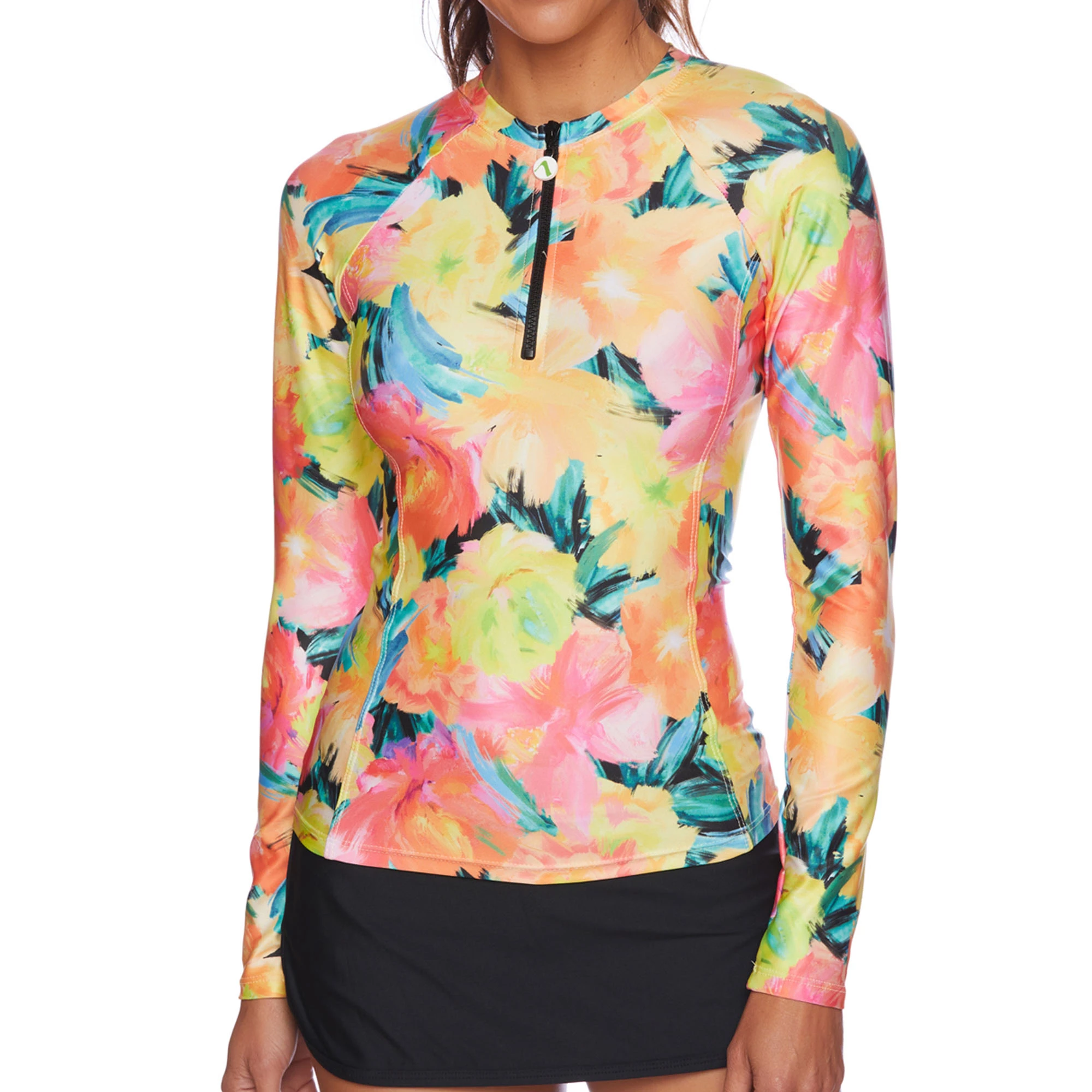Next By Athena Womens Mai Tai Bloom Detox Rashguard