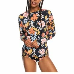 Roxy Womens Sea Skippin Long Sleeve Rashguard