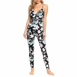ROXY Womens ROXY Fitness Strappy Sports One Piece Jumpsuit