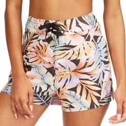 Billabong Womens Postcards From Paradise Lace-Up Boardshorts