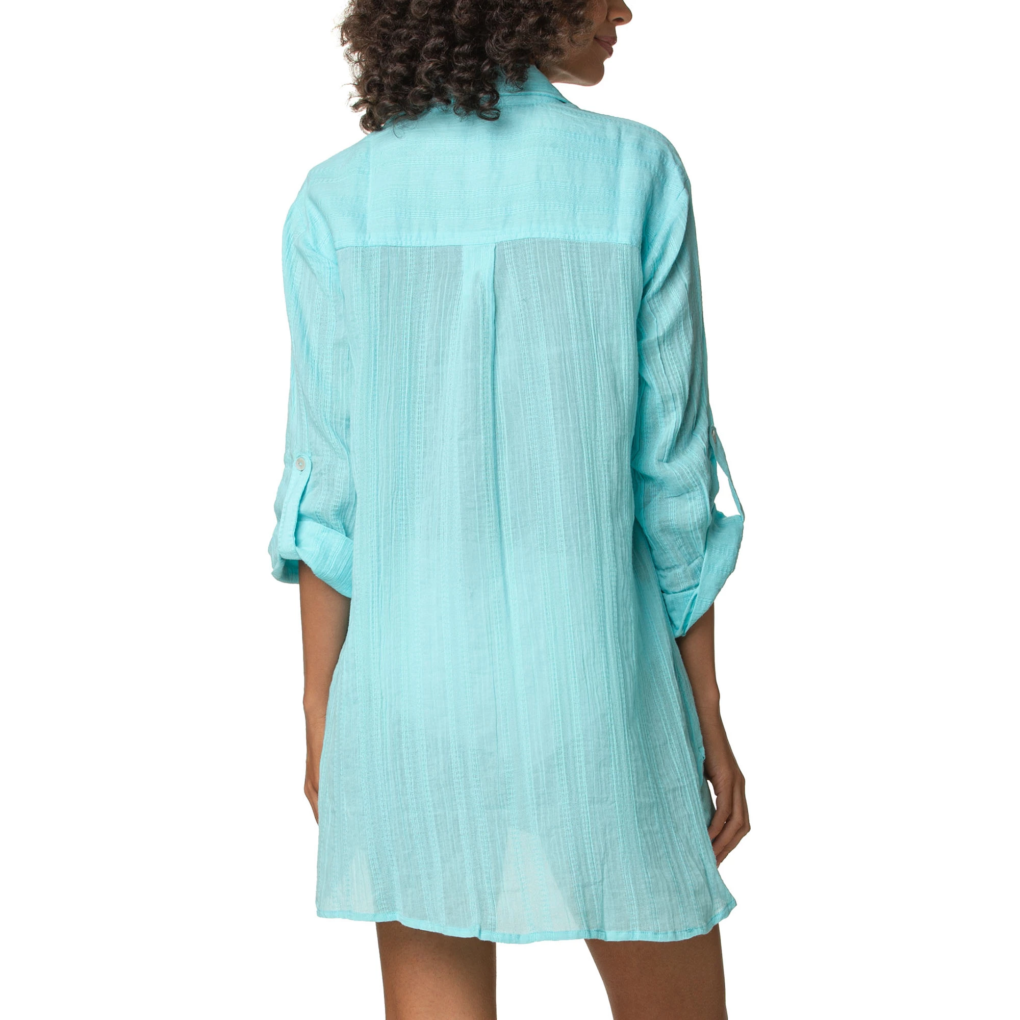 Helen Jon Womens Relaxed Shirt Dress - Image 10