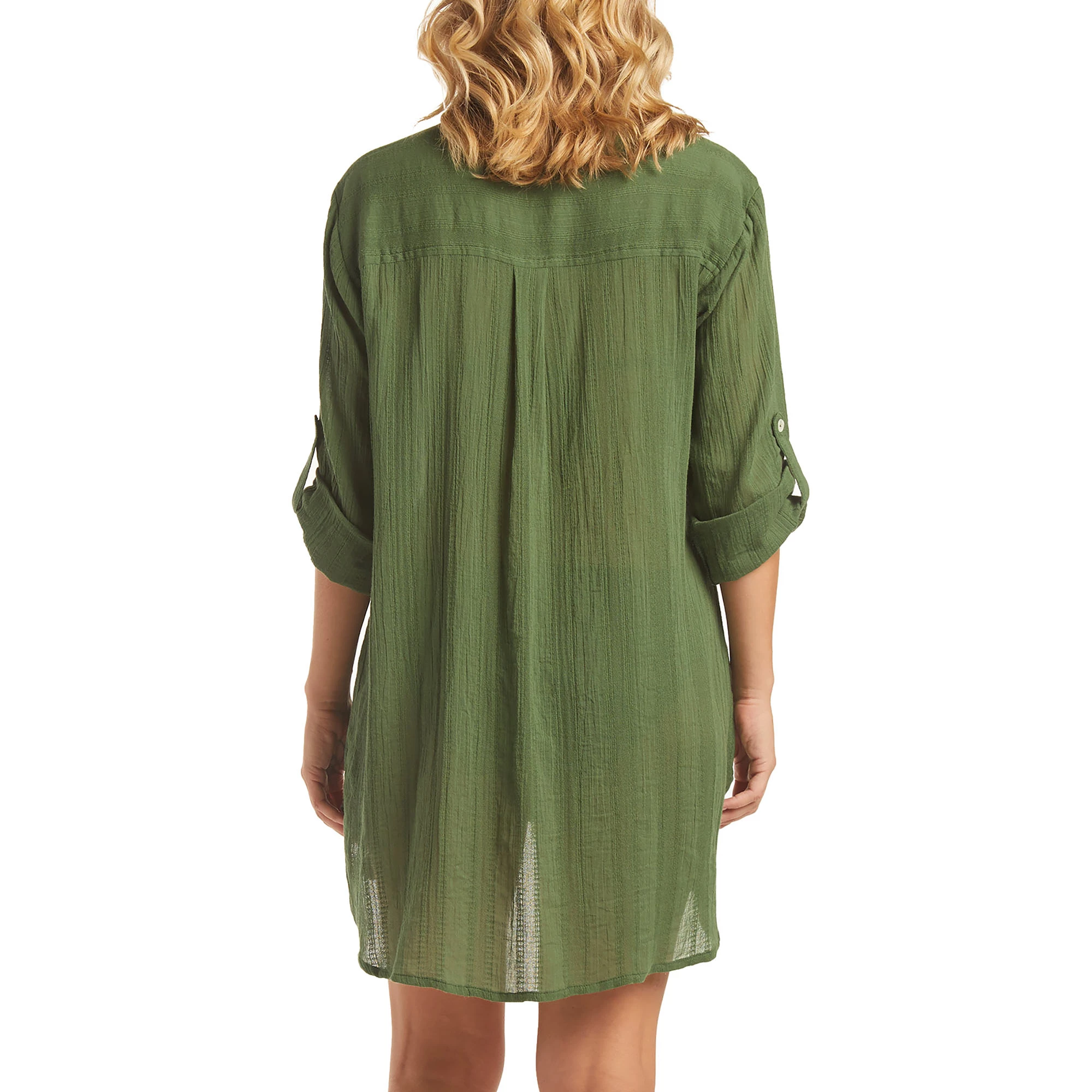 Helen Jon Womens Relaxed Shirt Dress - Image 16